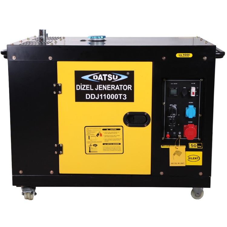 DDJ 11000S3 Dizel Marşlı Trifaze Jeneratör - 9.75kVA
