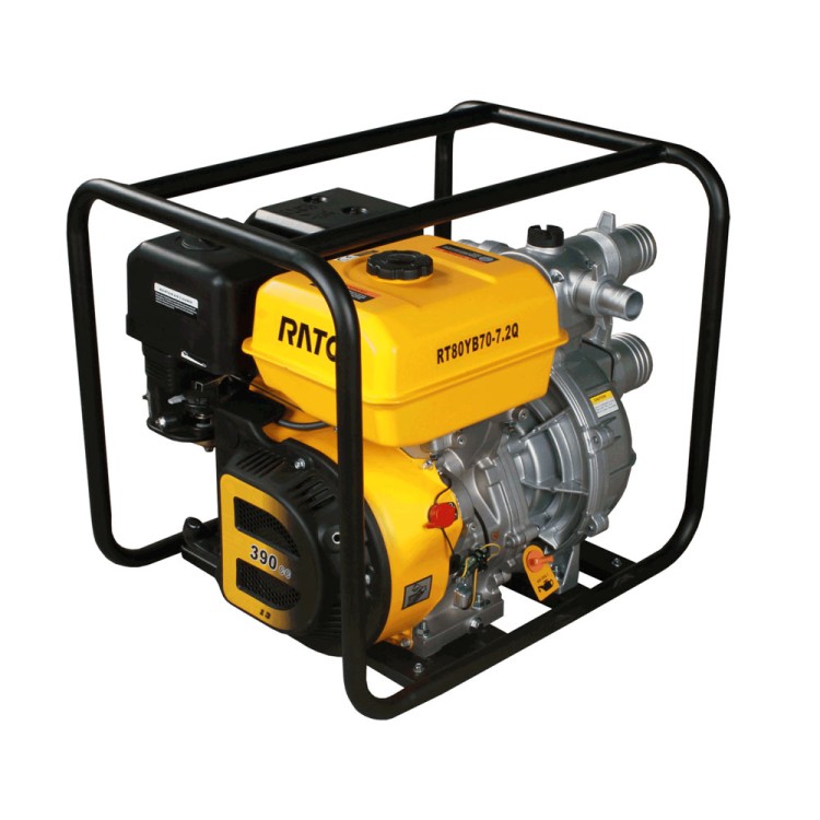 RT 80 YB70-7.2Q Benzinli İpli Yüksek Basınçlı Motopomp - 13HP