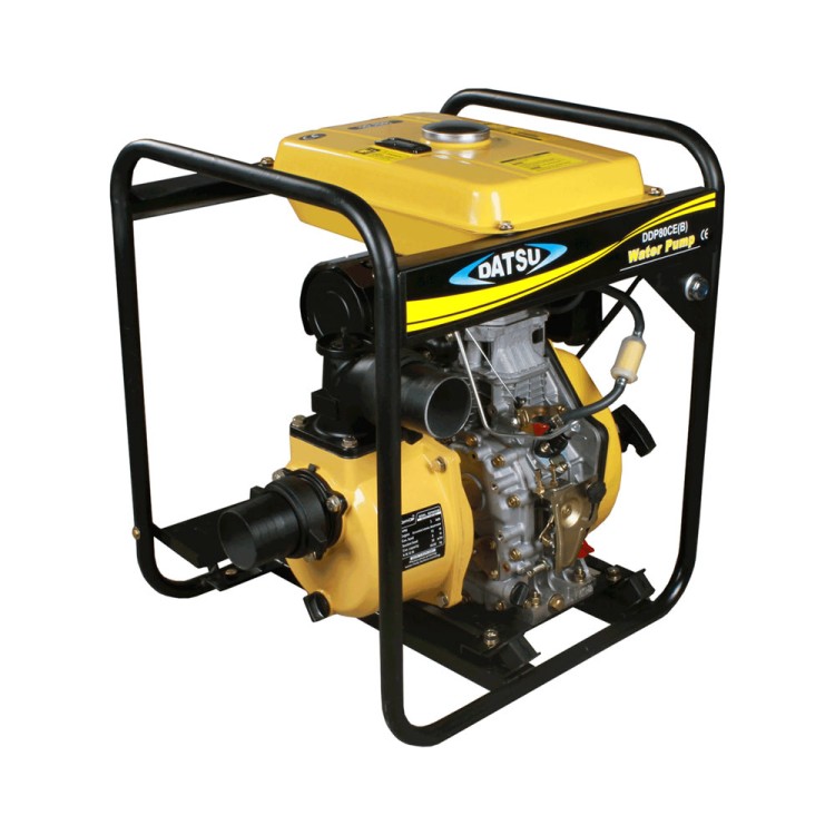 DDP 80CE (B) (3") Dizel Marşlı Büyük Depolu Motopomp - 7HP