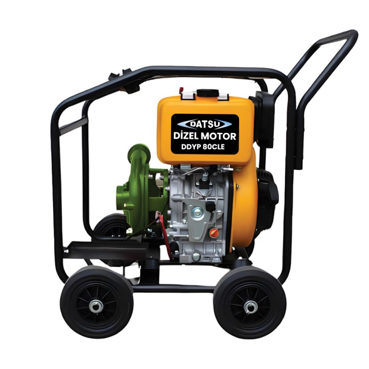 DDYP 80CLE (3") Dizel Marşlı Yüksek Basınçlı Motopomp - 13HP