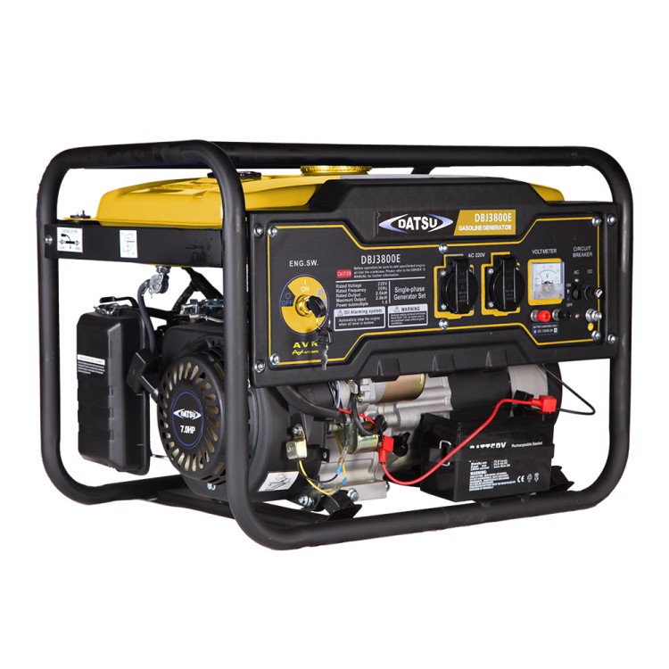 DBJ 3800E Benzinli Marşlı Monofaze Jeneratör - 3.1kVA