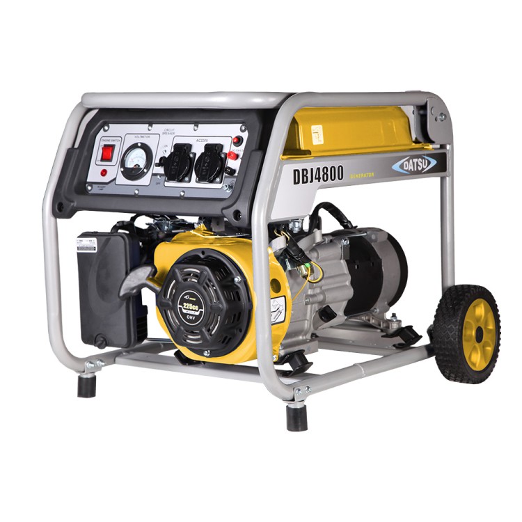 DBJ 4800 Benzinli İpli Monofaze Jeneratör - 4.1kVA