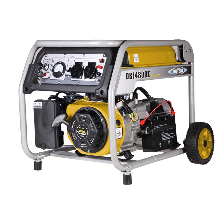 DBJ 4800E Benzinli Marşlı Monofaze Jeneratör - 4.1kVA