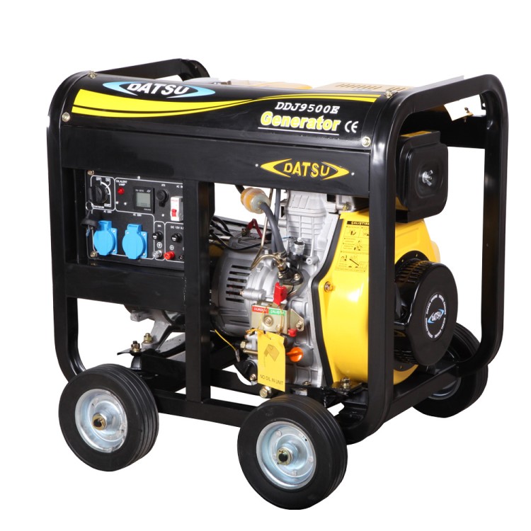 DDJ 9500E Dizel Marşlı Monofaze Jeneratör - 7.9kVA