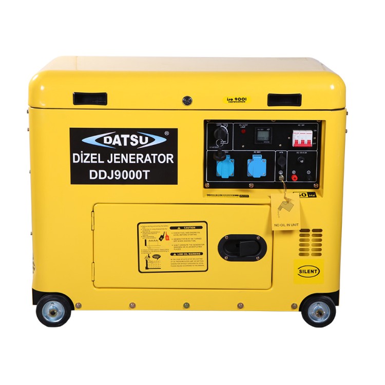 DDJ 9000S Dizel Marşlı Monofaze Jeneratör - 6.9kVA